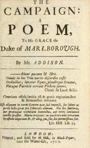 The Campaign by Joseph Addison