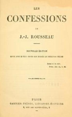 Rousseau, Jean-Jacques, Confessions, 1782,