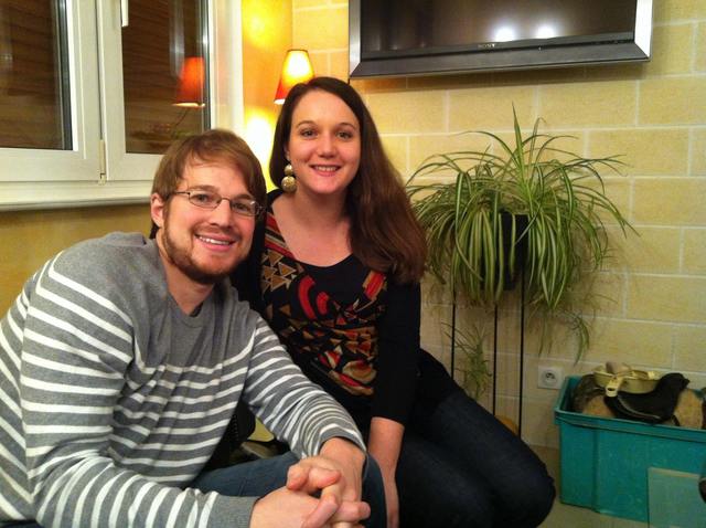 J'ai rencontré ma fiancée.