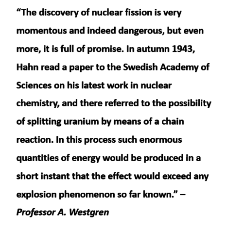 Nuclear Fission