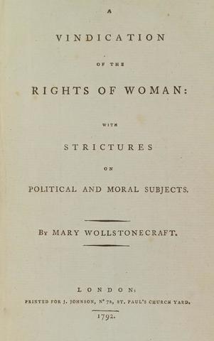 Mary Wollstonecraft (1792)
