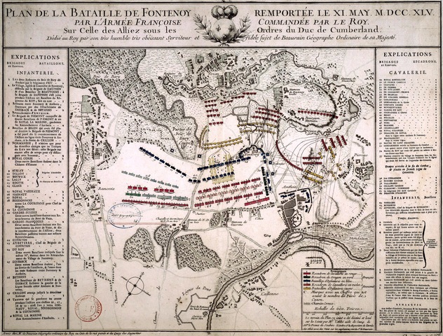 The Battle of Fontenoy