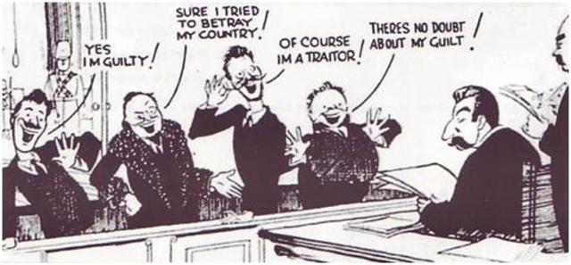 Stalin purge and shw trials