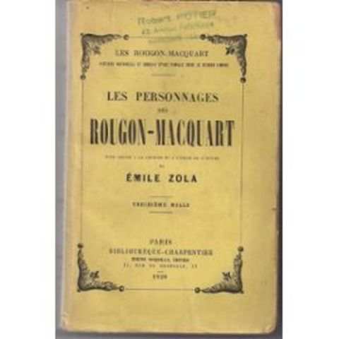 Zola's "La Fortune des Rougon" is Published, Seperating Realism From Naturalism