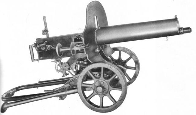 Maxim machine gun