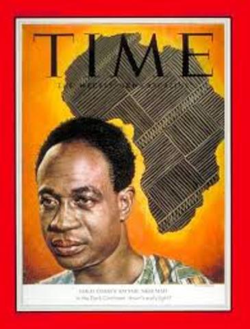 Nkrumah returns home to ghana