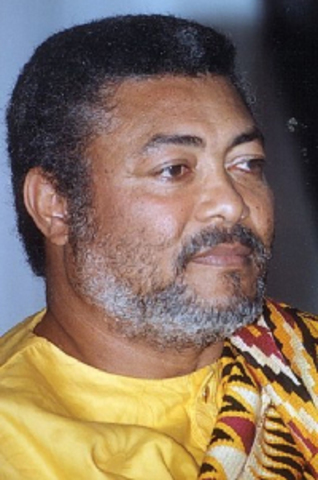 jerry rawlings becomes presedent