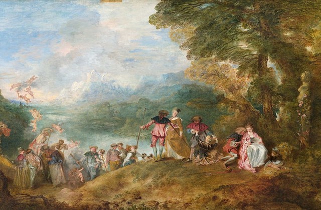 Antoine Watteau - The Embarkation for Cythera