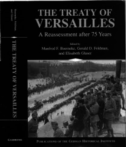 Germans signed the treaty of Versailles