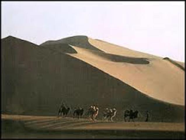 Marco Polo's silk road journy