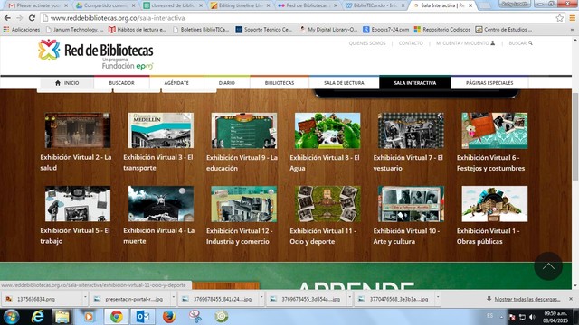 Creación de 12 exhibiciones virtuales sobre la historia de la ciudad