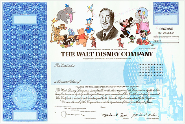 Disney Becomes Publicly Traded
