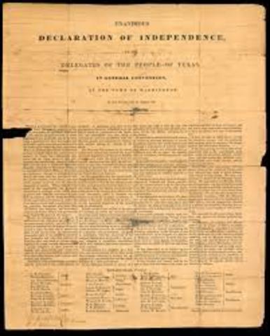 texas declartion of independece