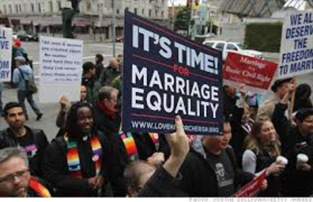 Massachusetts legalizes gay marriage