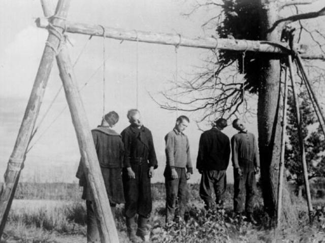 Nazi occupiers executed