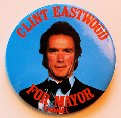 Clint Eastwood elected mayor of Carmel California, Make his day