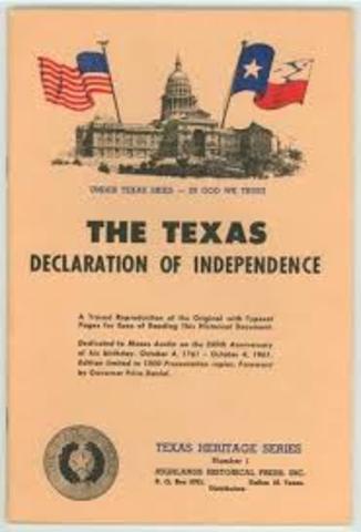 Texas Declaration of Independence