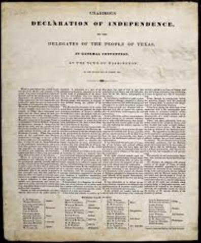 Texas declaration of independence