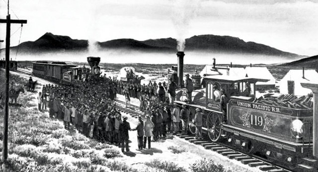 The First Transcontinental Railroad