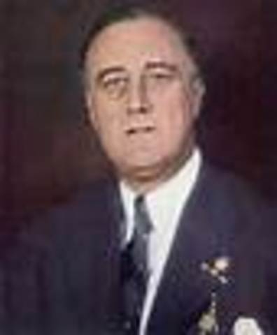 Frankilin D, Roosevelt Becomes President