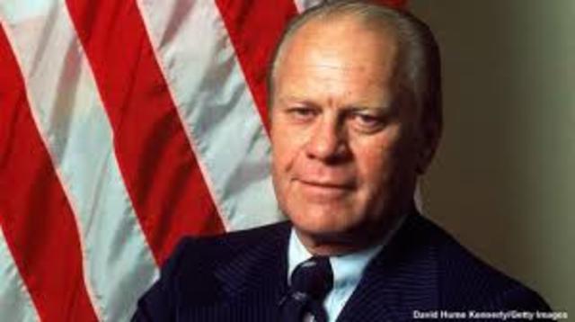 Gerald Ford was president