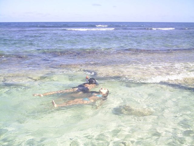 en las playas de san andres islas