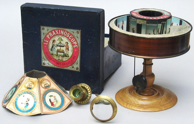 Emile Reynaud and the Praxinoscope.