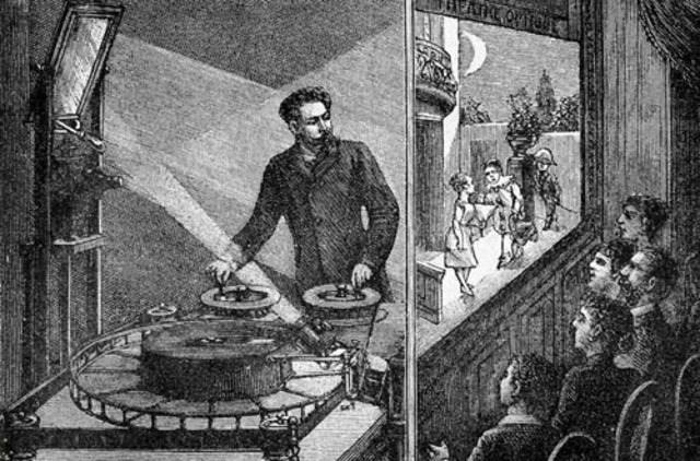 Reynaud Has the First Public Showcase of Motion Pictures