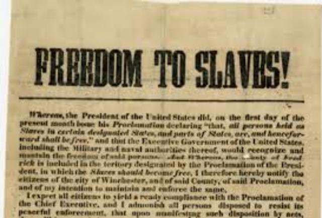 The Emancipation Proclamation