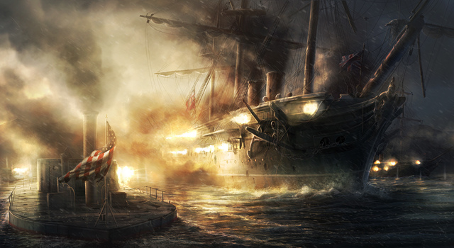 The Monitor vs. The Merrimack