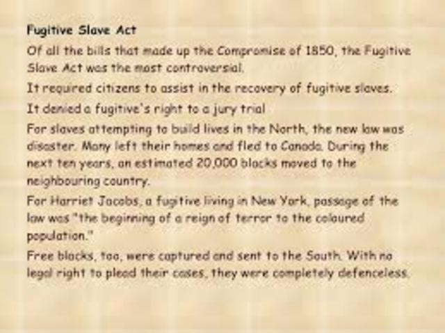 fugitive slave act