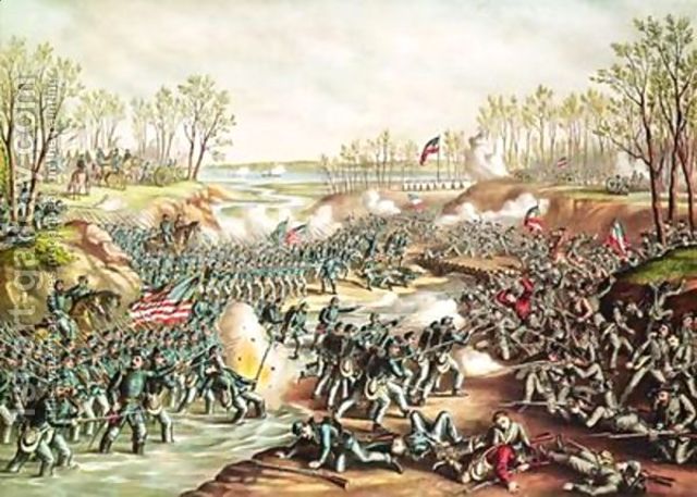 The battle of Shiloh