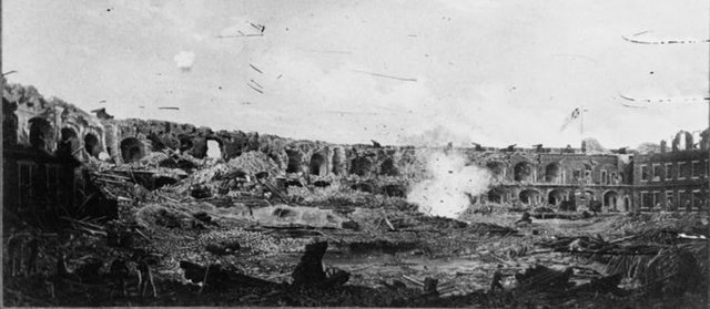 Battle at Fort Sumter