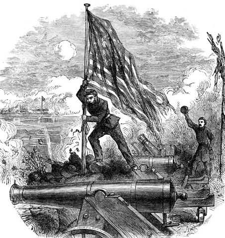 Battle at Fort Sumter