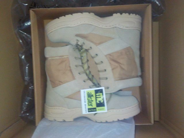 Пришли берцы