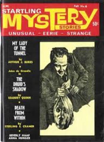 Sold his first professional short story.