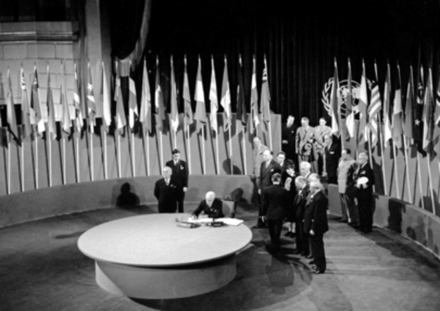 Signed United Nations