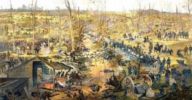 The battle of Shiloh