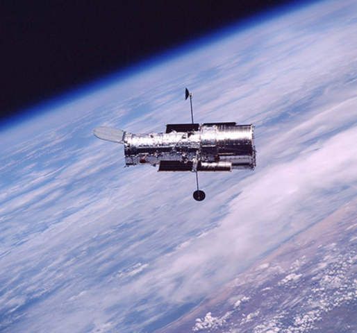Hubble Telescope Launched
