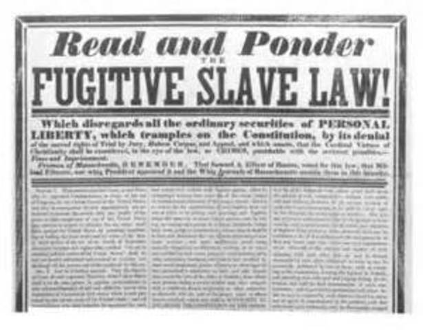 Fugitive slave act