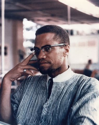 Malcolm X breaks away
