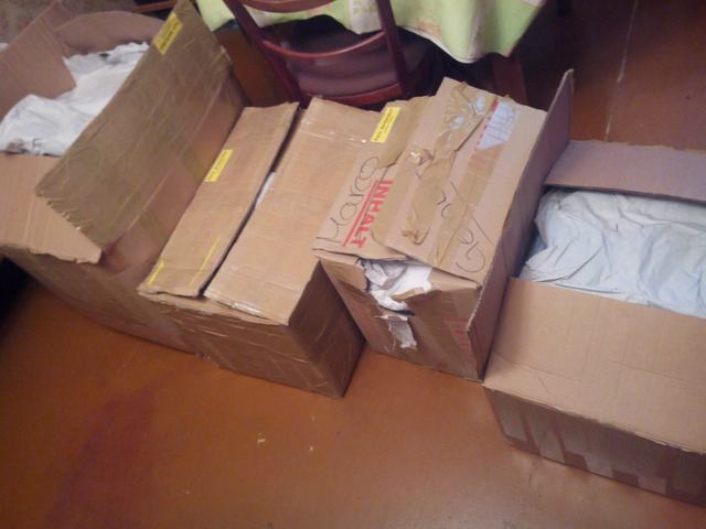 Снова пришла большая посылка из Германии