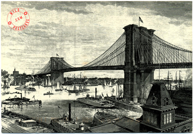 brooklyn bridge is completed