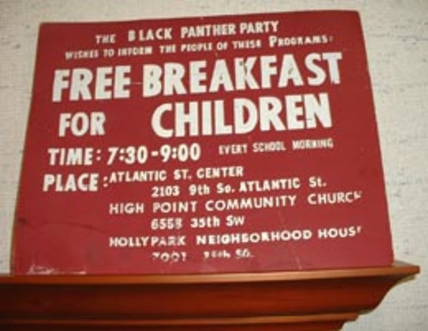 Event # 4: Part 1: Free Breakfast for Children Program