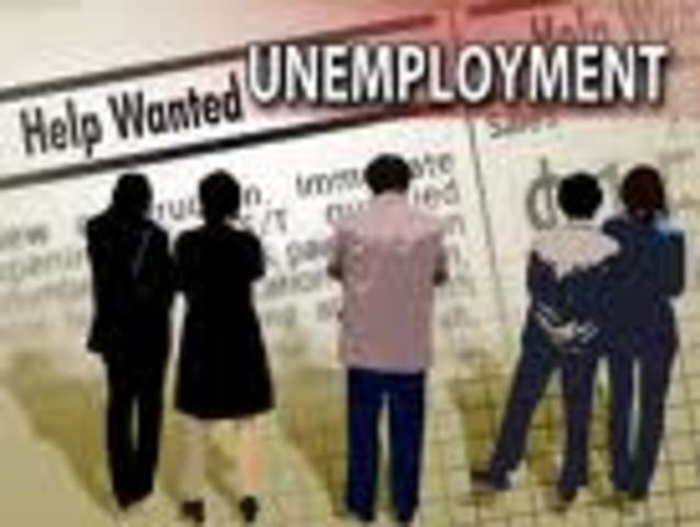 (3) Unemployment was at 8,120,000 people unemployed