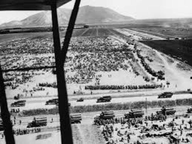 Axis forces in Tunisia surrender to the Allies