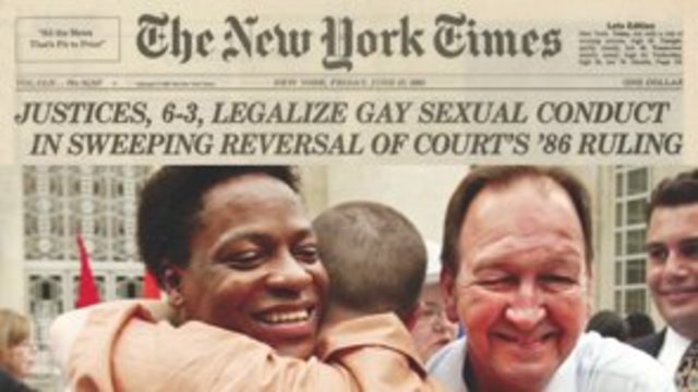 Lawerence vs Texas- arrested for being homosexual