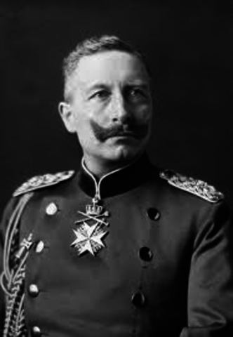 William II became kaiser of Germany