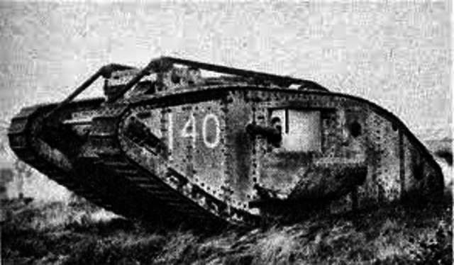 Britain introduced the tank