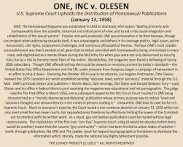 Inc vs. Olesen
